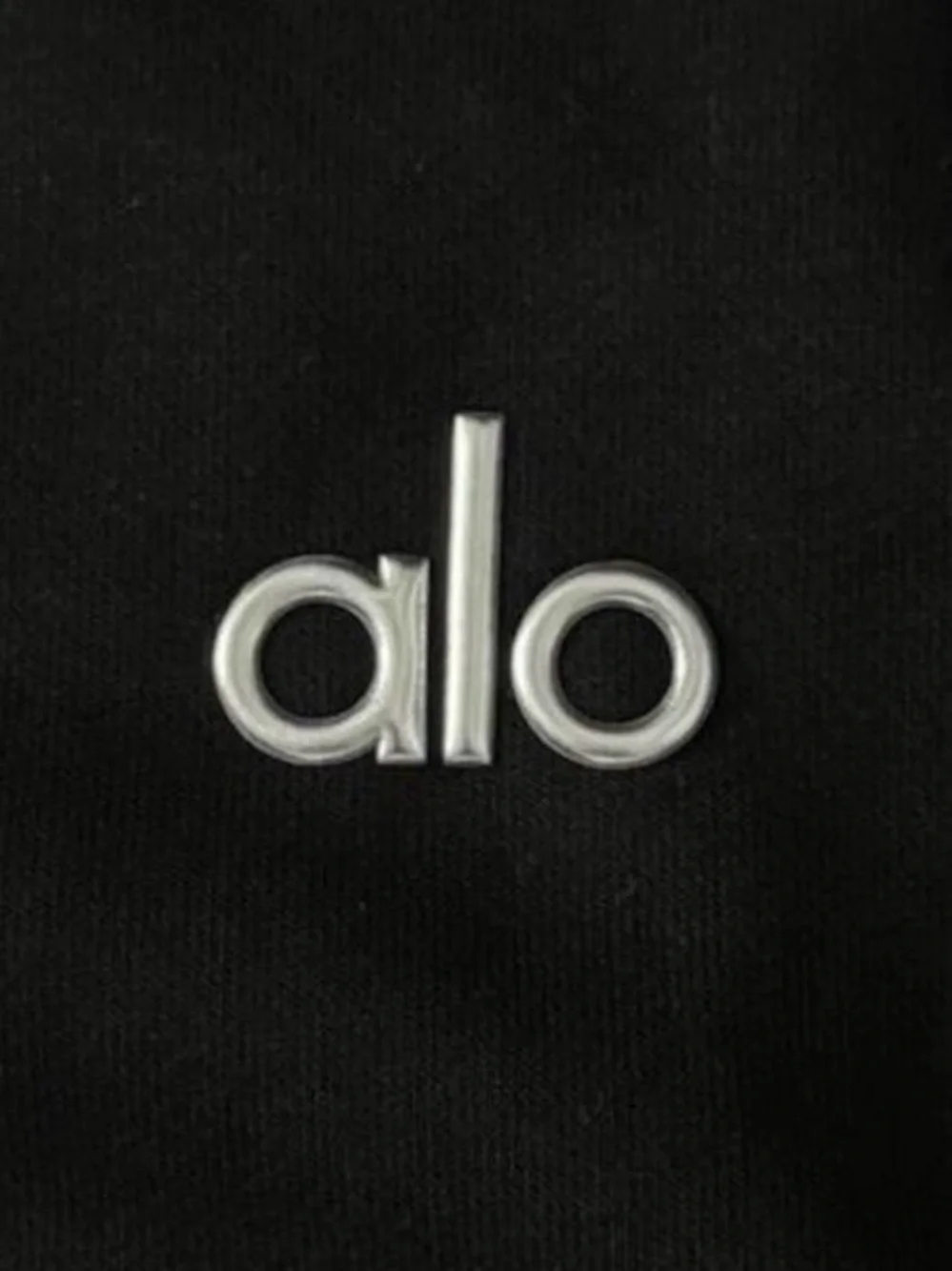 ALO Yoga Men’s Black Half-Zip Pullover Sweatshirt